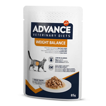 Advance veterinarska dieta Weight Balance Cat - svinjina, piščanec - 85 g
