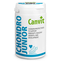 Canvit Chondro Junior za zdrav razvoj in sklepe pasjih mladičev - 230 g