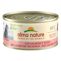 Almo Nature Kitten HFC Natural konzerva – losos in tuna – 70 g