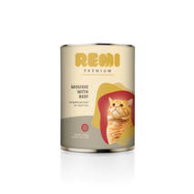 Remi Premium Cat nežna pašteta, konzerva - govedina - 400 g