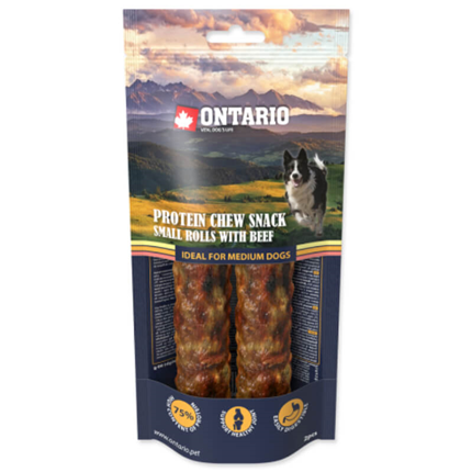 Ontario Dog Protein posladek palčke 2/1 - govedina, 12,7 cm