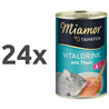 Miamor Vitality Drink pijača s koščki tune 24 x 135 ml