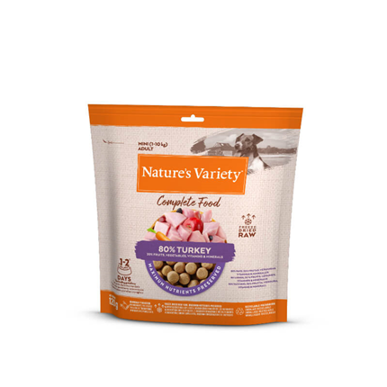Nature's Variety Dog Complete Food Mini Adult - puran - 120 g