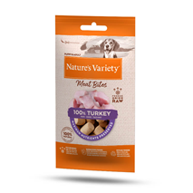 Nature's Variety Dog Meat Bites posladek, puran - 20 g