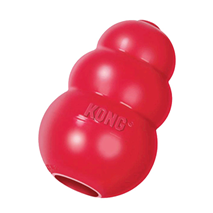 Kong Classic gumijasta igrača, rdeča - medium