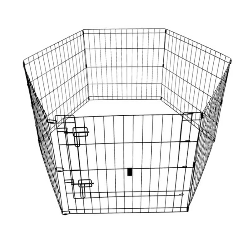 Nobby kovinska ograja za mladiče - 60 x 60 cm