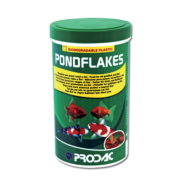 Prodac Pondflakes za majhne in srednje velike ribniške ribe - 1200 ml / 160 g