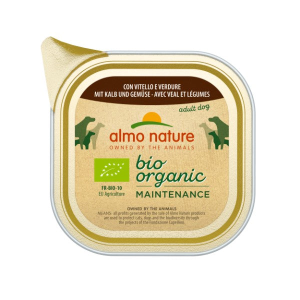 Almo Nature Bio Organic - teletina in zelenjava - 100 g