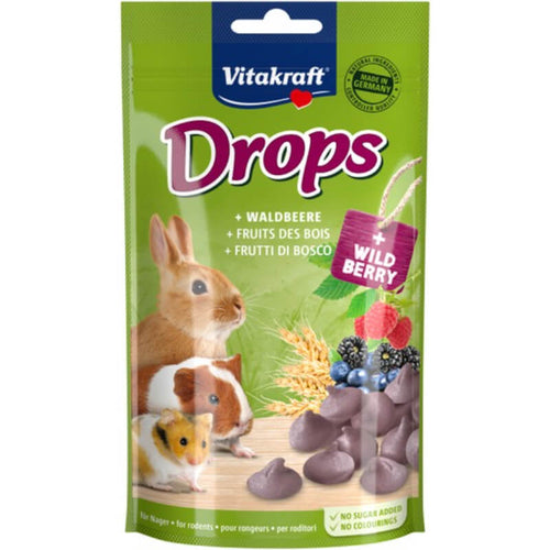 Vitakraft Drops gozdni sadeži in jogurt - 75 g