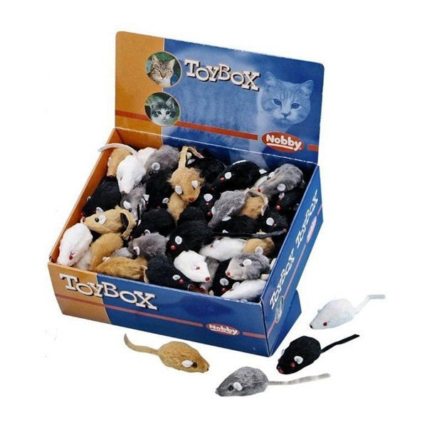 Nobby miš z zvončkom - 5 cm (2)