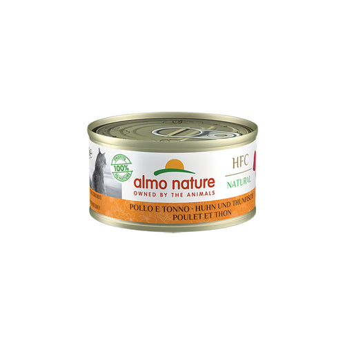 Almo Nature HFC Natural konzerva – piščanec in tuna – 70 g - 70 g