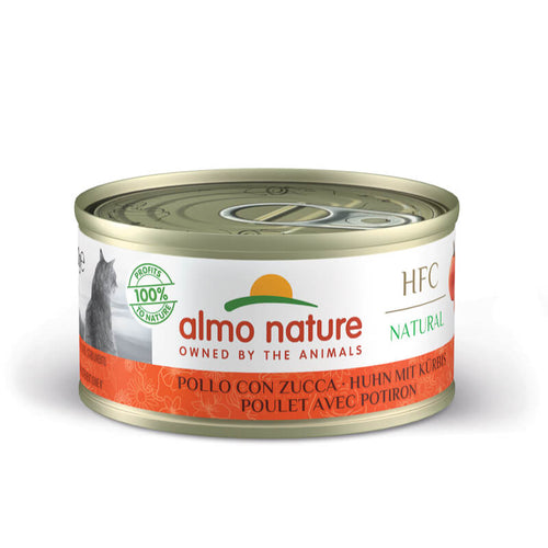 Almo Nature HFC Natural – piščanec in bučke – 70 g - 70 g