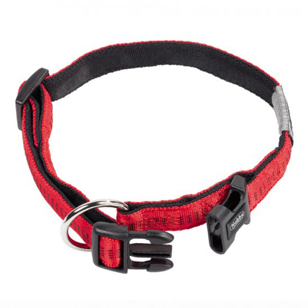 Nobby Soft Grip ovratnica - rdeča - različne velikosti - 50 - 65 cm