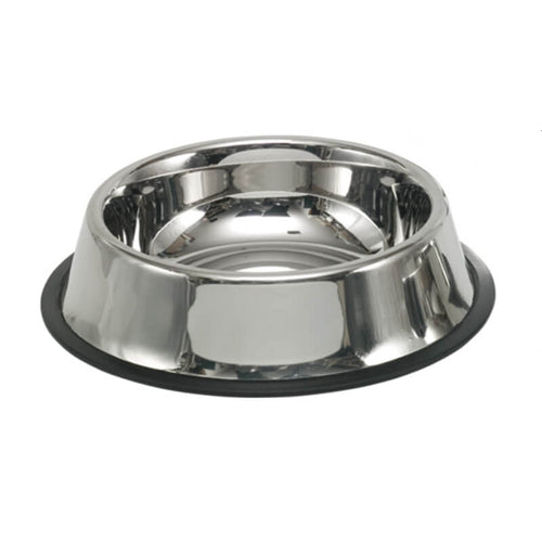 Nobby kovinska posoda krom, gumiran rob - 29 cm / 1,6 l