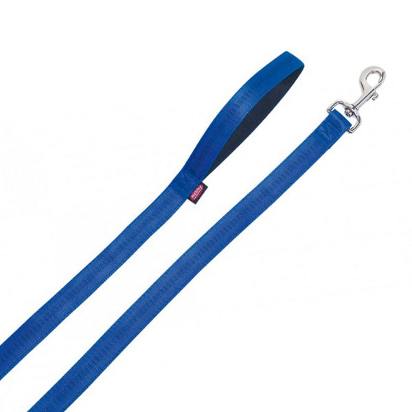 Nobby Soft Grip povodec - moder - 120 cm - 15 mm