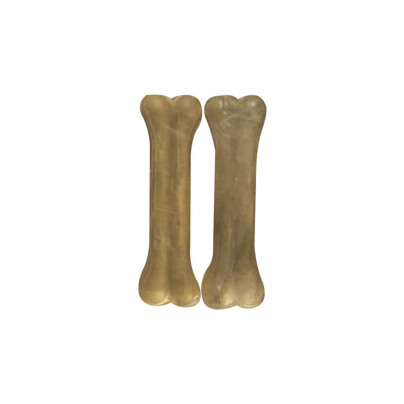 Flamingo R'hide prešana kost iz gov. kože s fluoridom, 11 cm - 2 kosa (2)