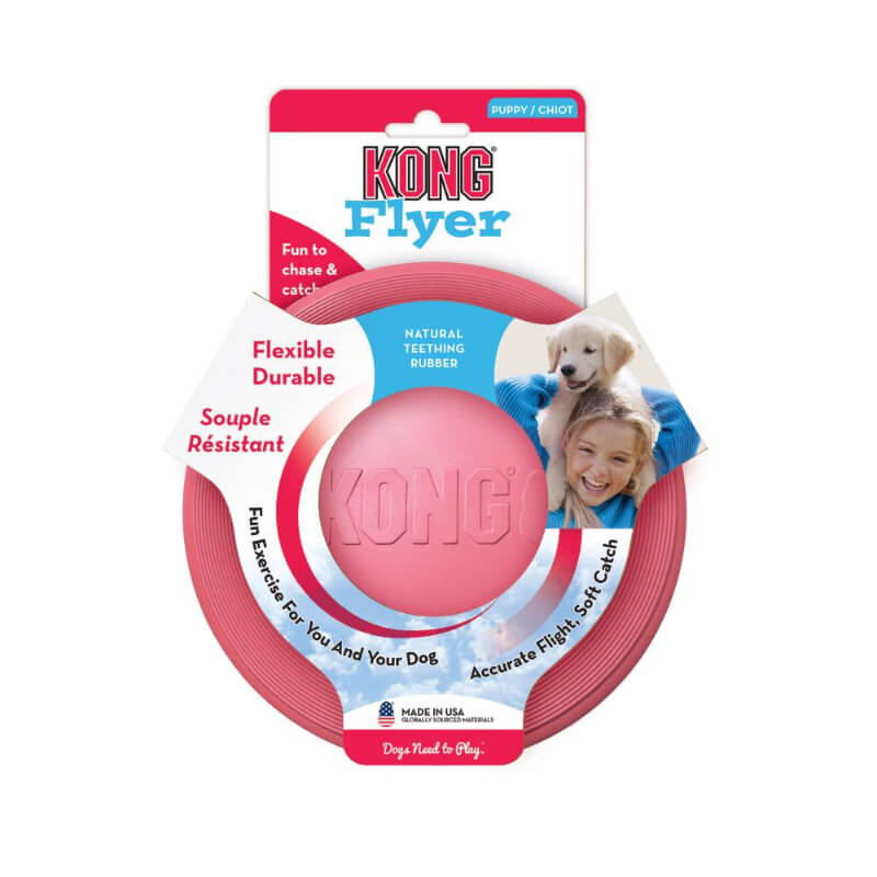 KONG frizbi Flyer puppy - fi 18 cm (3)