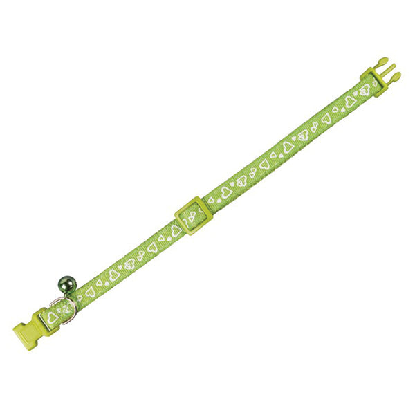 Nobby ovratnica za muce Srce, svetlo zelena