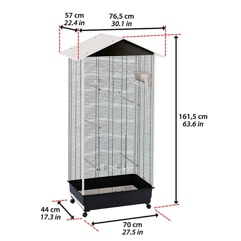 Ferplast voliera za ptice Nota (2)