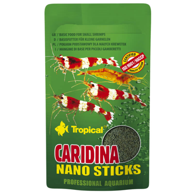 Tropical Caridina Nano Sticks zip vrečka - 10g