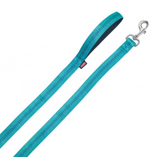 Nobby Soft Grip povodec - turkizen - 120 cm - 25 mm
