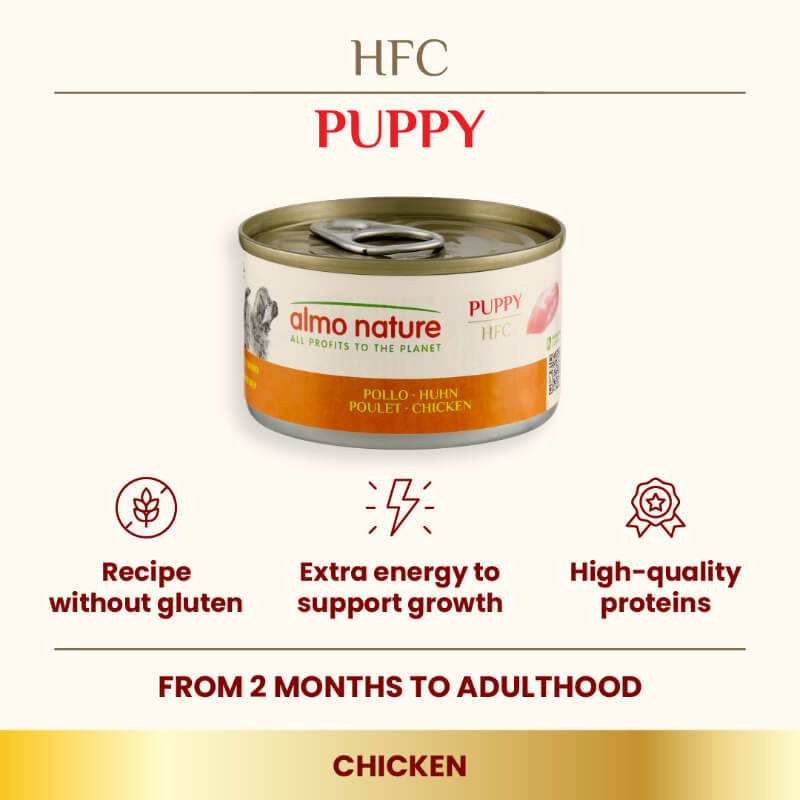 Almo Nature HFC Puppy - piščanec - 95 g (2)
