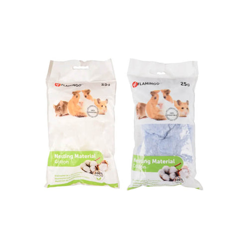 Flamingo vata za hrčke Faro, različne barve - 25 g