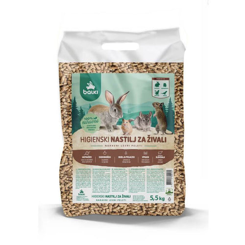 Balki lesni peleti - 5,5 kg