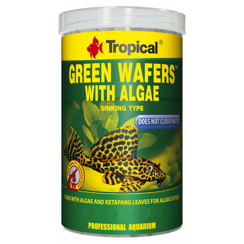 Tropical Green Algae Wafers - 100 ml / 45 g
