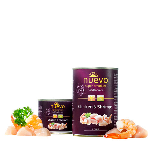 Nuevo Cat Adult - piščanec in rakci - 400 g