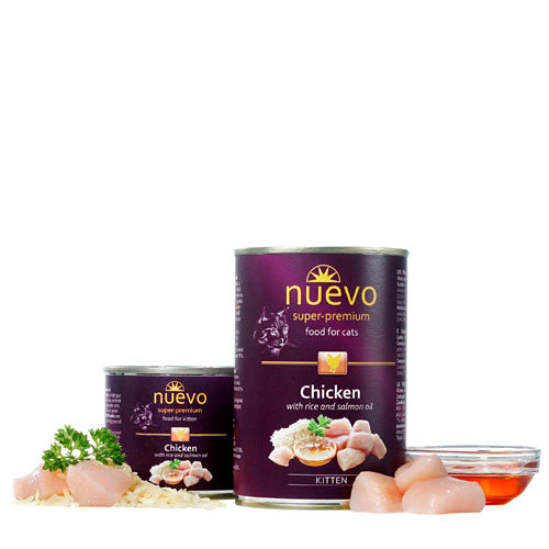 Nuevo Cat Kitten - piščanec - 400 g