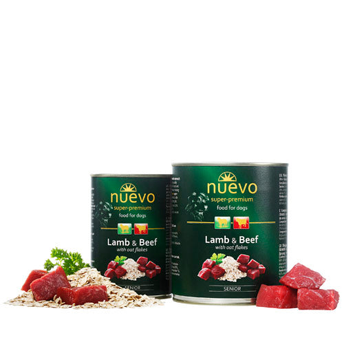 Nuevo Senior - jagnjetina in govedina - 800g