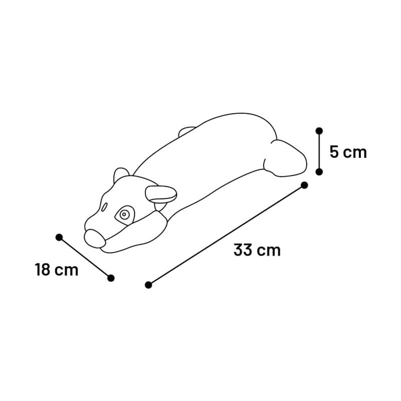 Flamingo plišasta lisica Shaky - 33 cm (3)