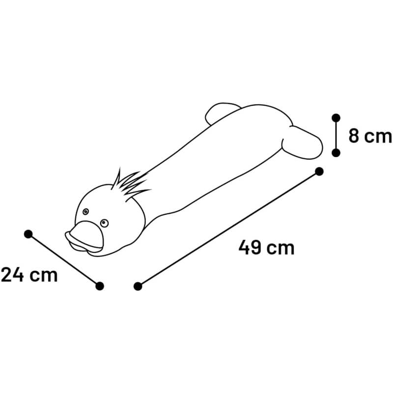 Flamingo plišasta raca Shaky - 49 cm (3)