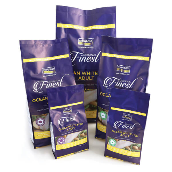 Fish4Dogs Adult - bela riba - veliki briketi - 6 kg (3)