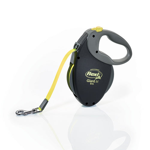 Flexi povodec Giant S/M, neon - 8 m
