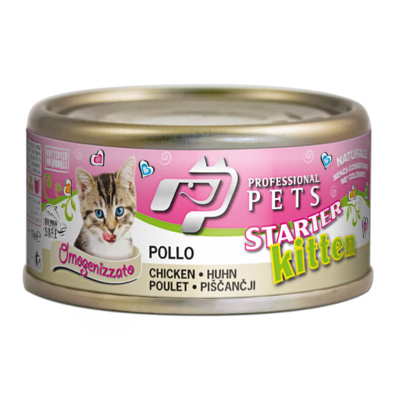 Professional Pets Naturale Kitten– piščanec – 70 g - 70 g