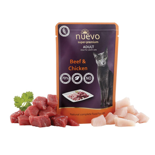 Nuevo Adult - piščanec in govedina - 85 g - 85 g