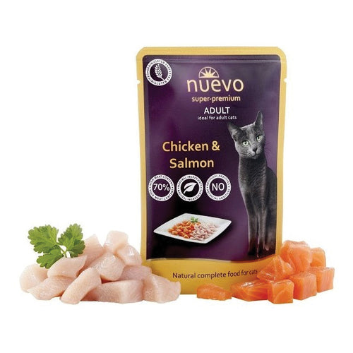 Nuevo Adult - losos in piščanec - 85 g - 85 g