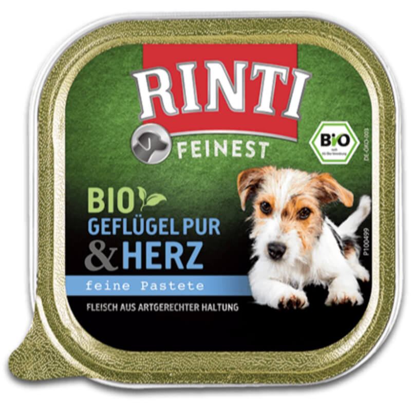 Rinti Bio alutray - piščančji srčki - 150 g - 150 g