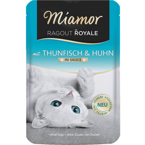 Miamor Ragu Royal - tuna in piščanec v omaki - 100 g - 100 g