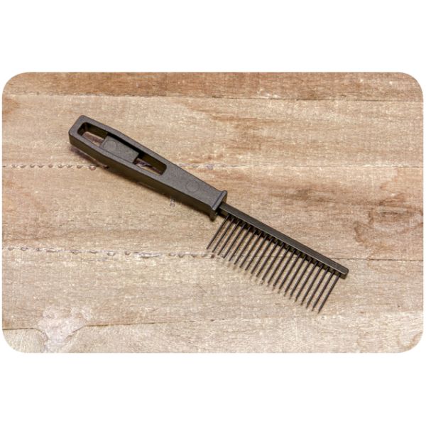 Jean Peau antistatični glavnik z ročajem - redek