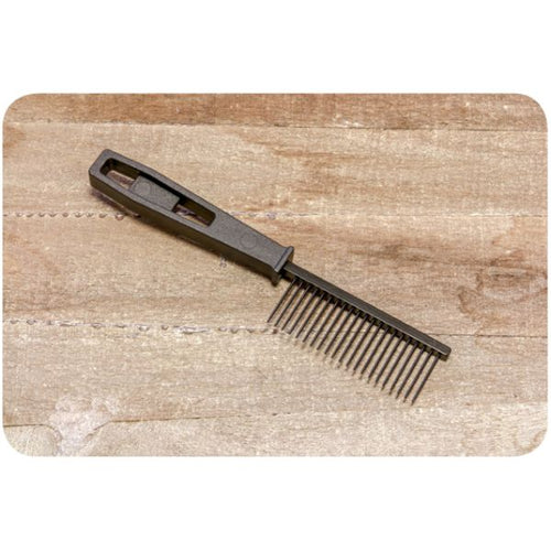 Jean Peau antistatični glavnik z ročajem - redek