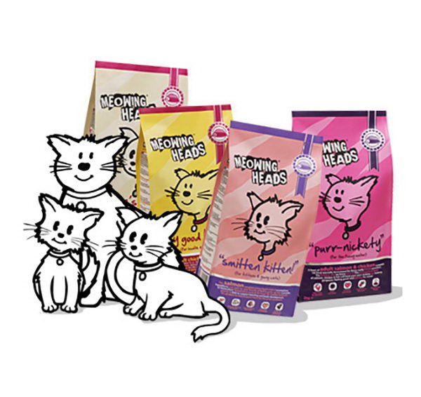 Meowing Heads Smitten Kitten - piščanec - 1,5 kg (3)