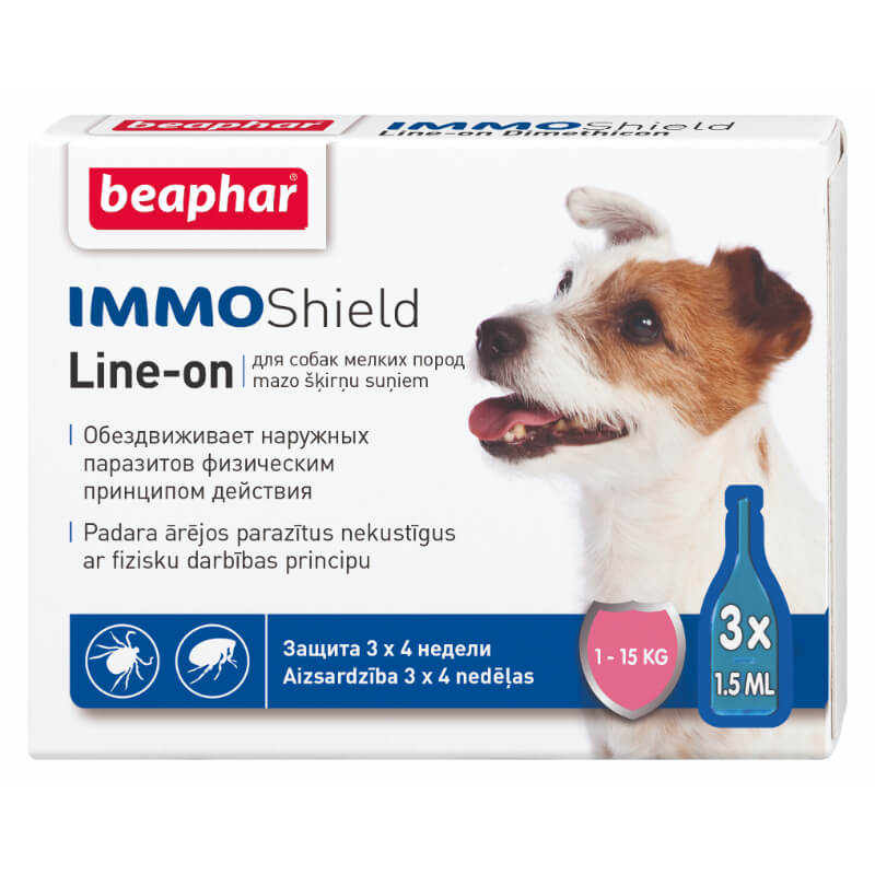 Beaphar Immo Shield zaščita (ampule) S - 3x1,5 ml