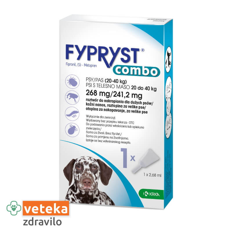 Fypryst Combo L raztopina za pse od 20 - 40kg, 2,68 ml