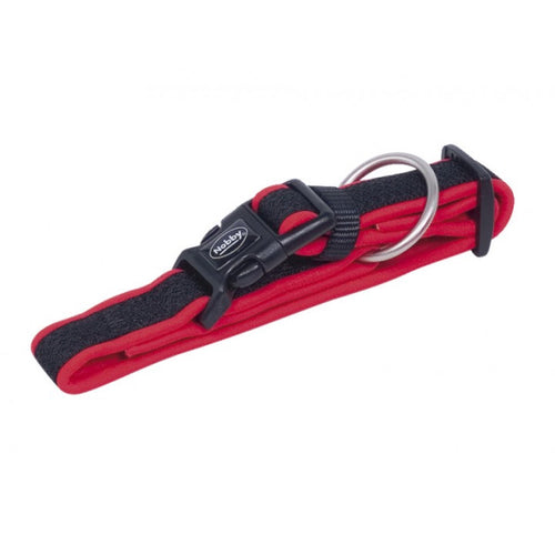 Nobby Preno Mesh neoprenska ovratnica - rdeča - različne velikosti - 20 - 30 cm
