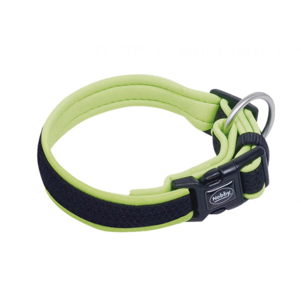 Nobby Preno Mesh neoprenska ovratnica - rumena - različne velikosti - 20 - 35 cm