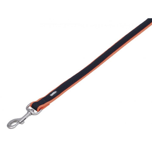 Nobby Preno Mesh povodec – oranžen - 120 cm - 20 mm