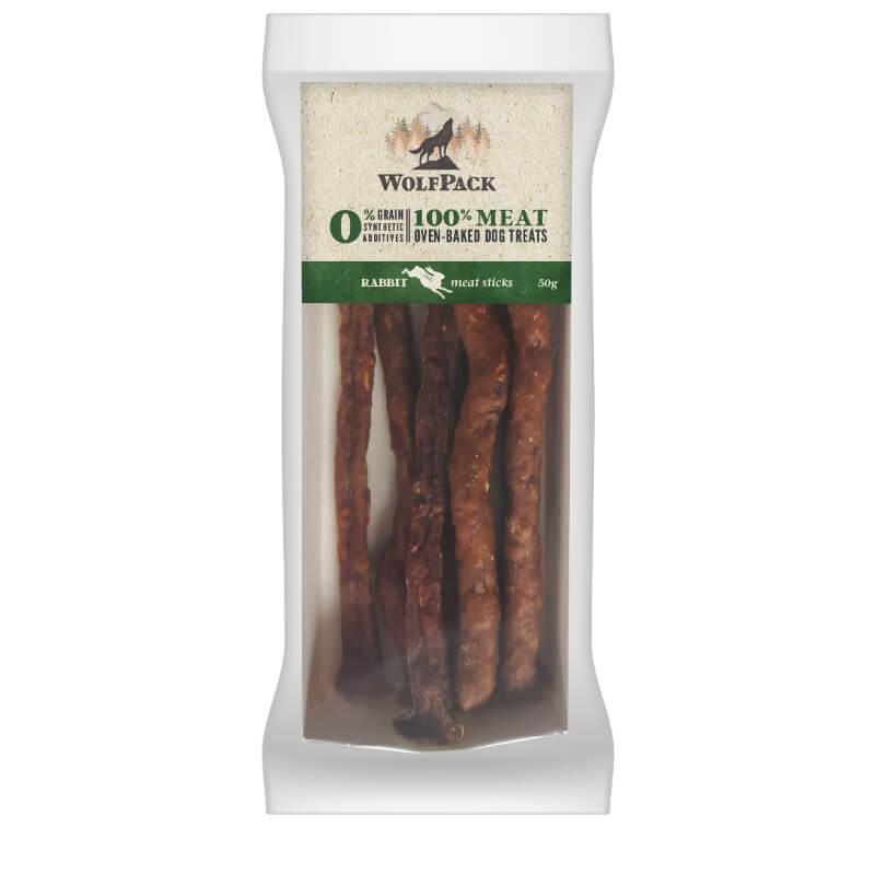 WolfPack Meat Sticks - kunec - 50 g